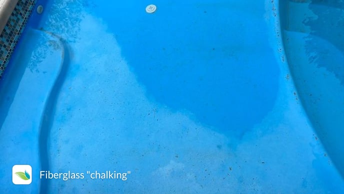 fiberglass pool chalking-1